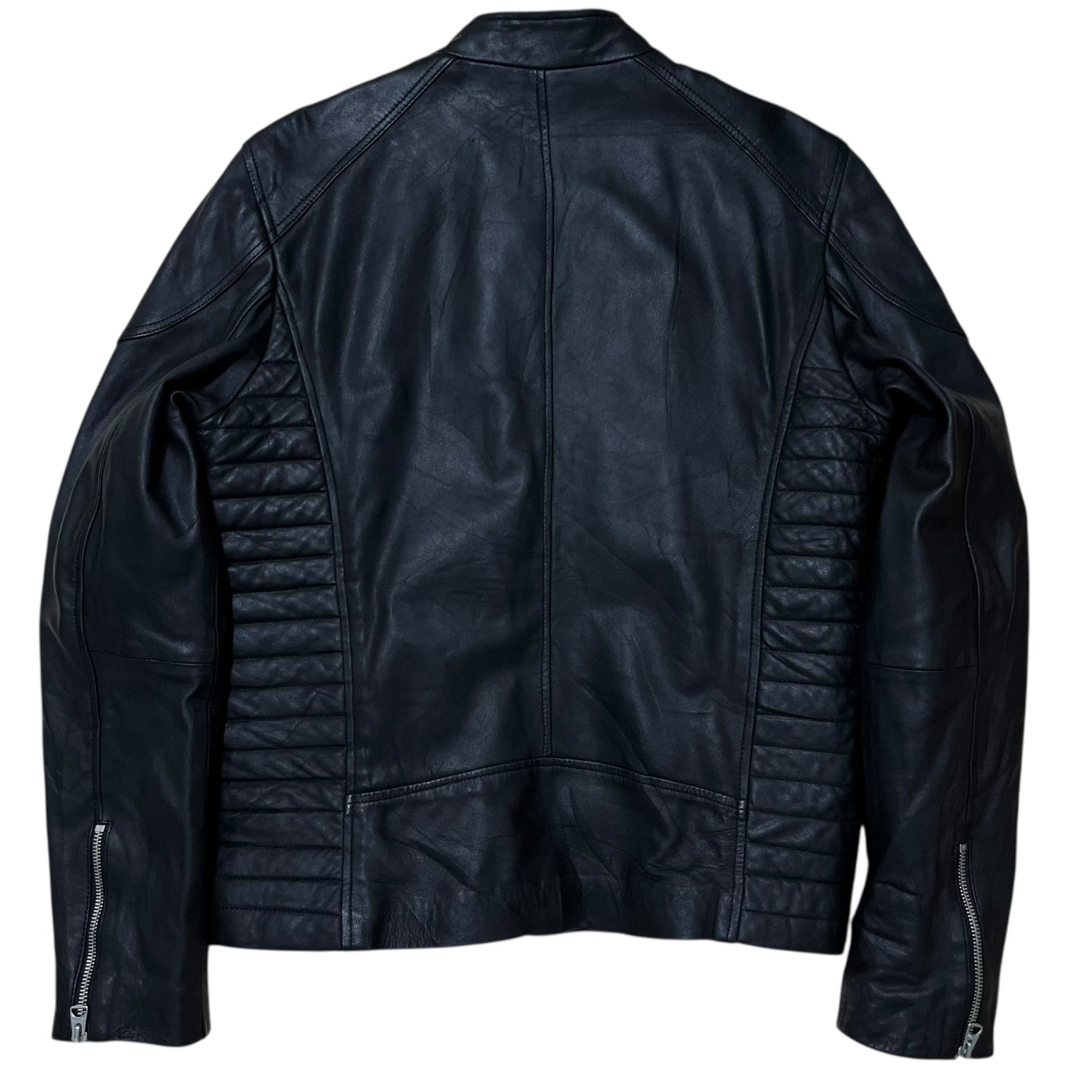 Schott Nyc Cafe Racer Leather Jacket