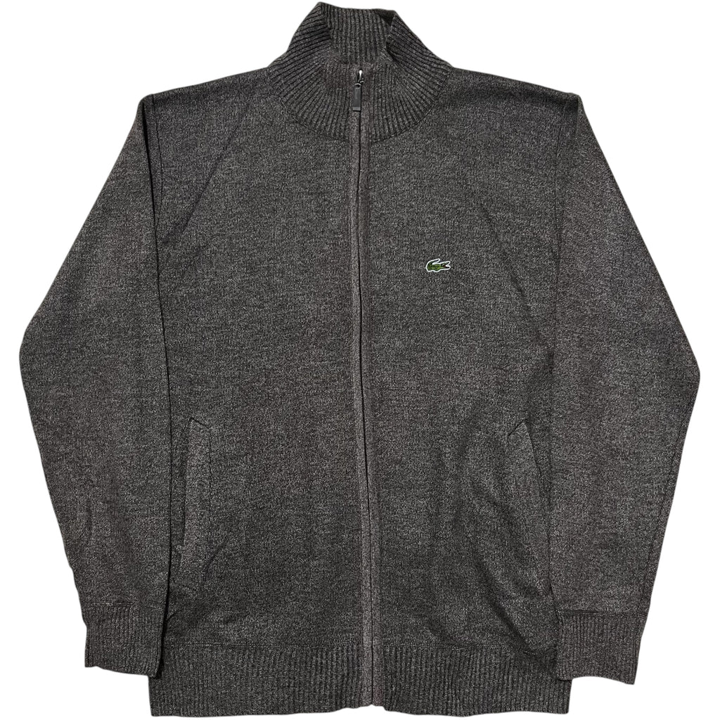 90s Lacoste Full Zip Soft Knit Sweater