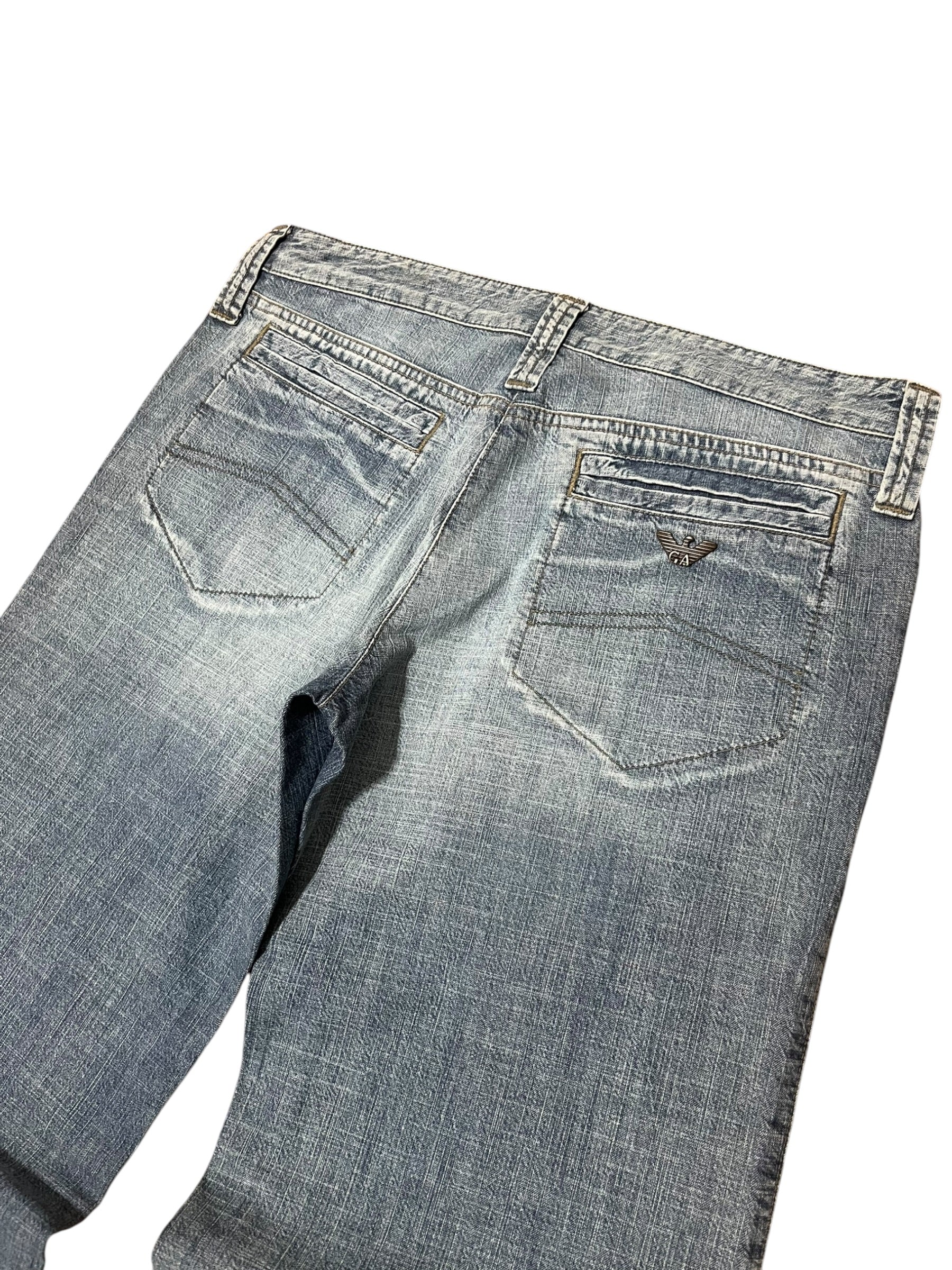 2000s Armani Jeans Women’s Baggy Flares (32x30)