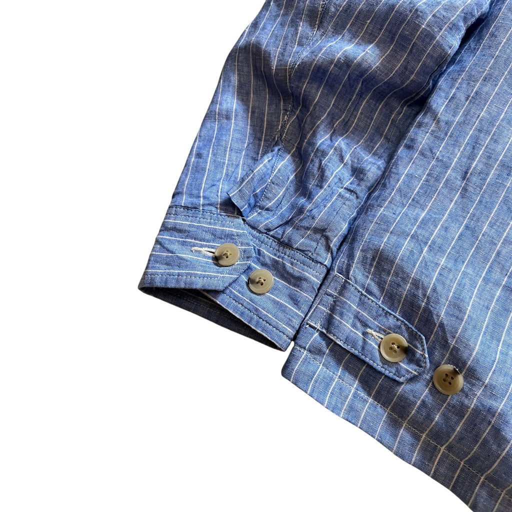 Polo Ralph Lauren Striped Linen Harrington Jacket