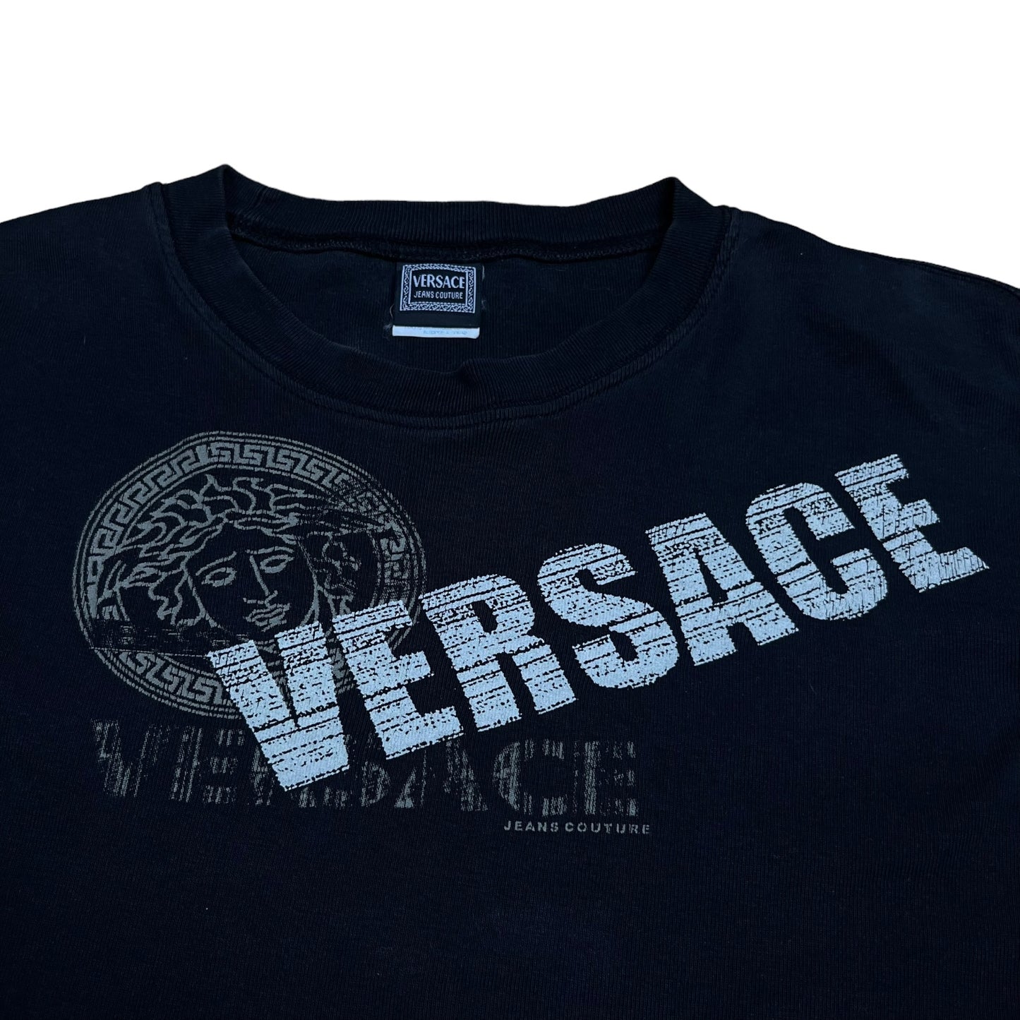 Y2k Versace Jeans Couture Ribbed Longsleeve