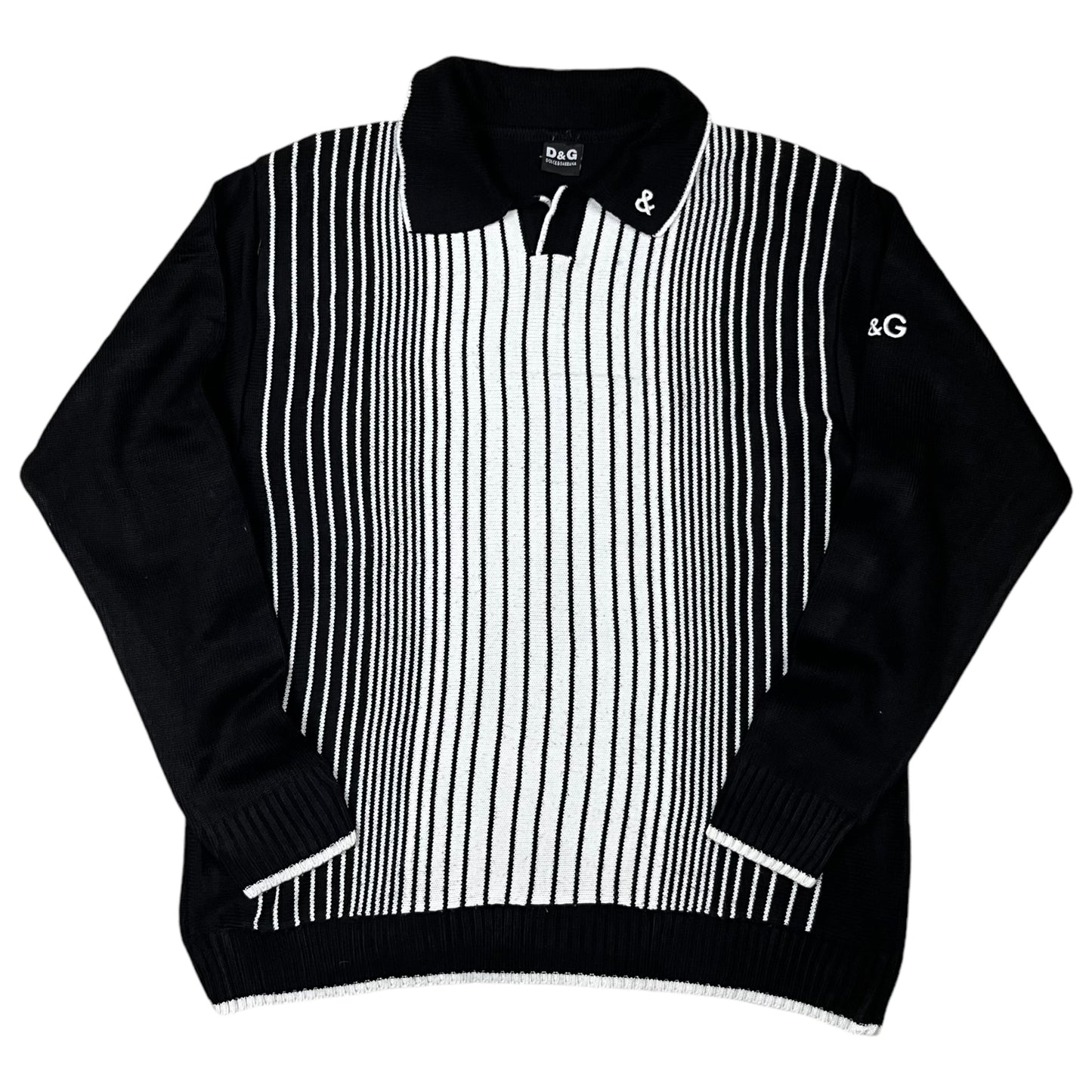 2000s D&G Striped Sweater