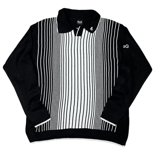 2000s D&G Striped Sweater