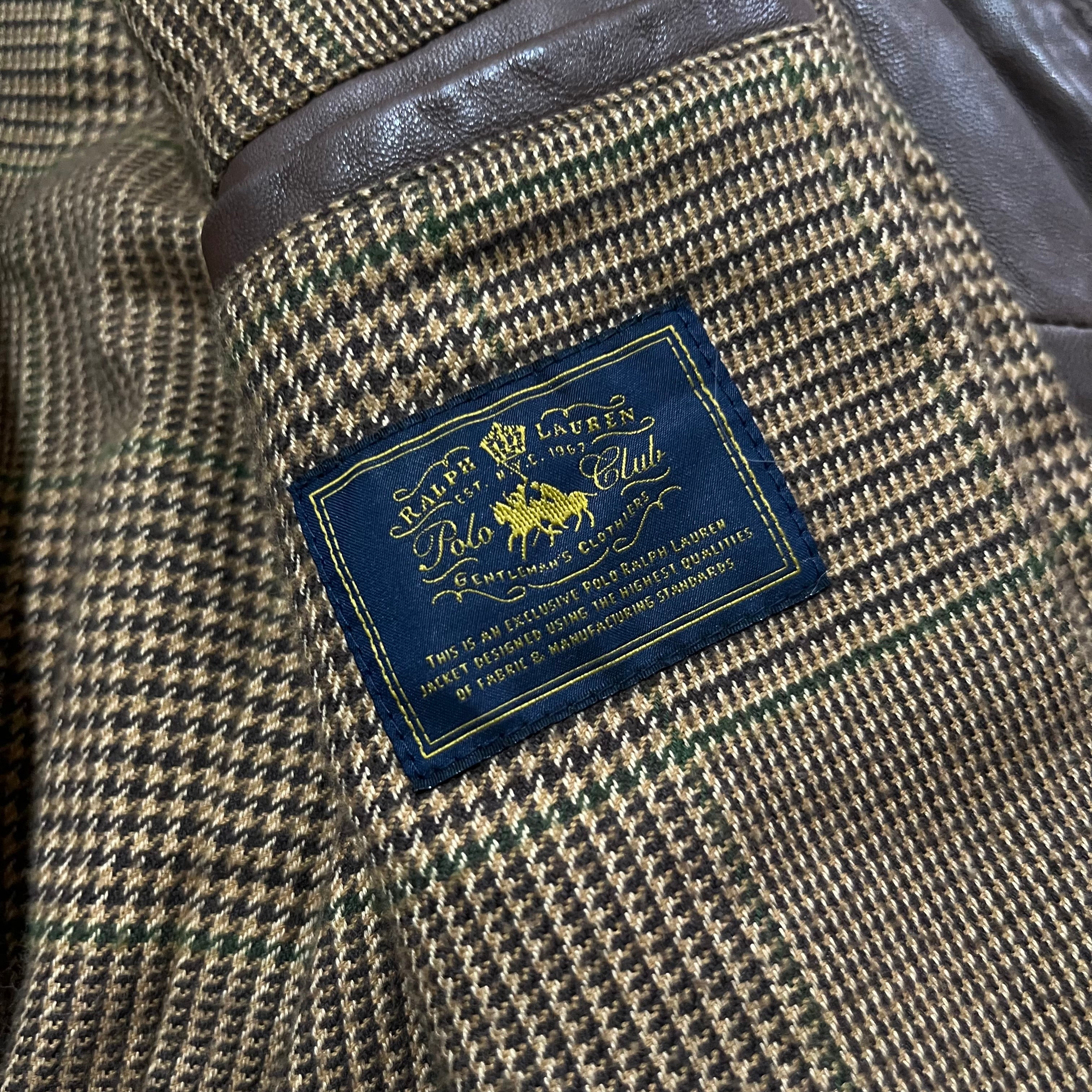 2000s Ralph Lauren Quilted Leather Jacket