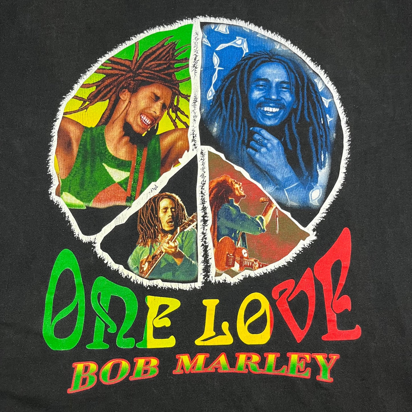 2000s Bob Marley One Love Tee