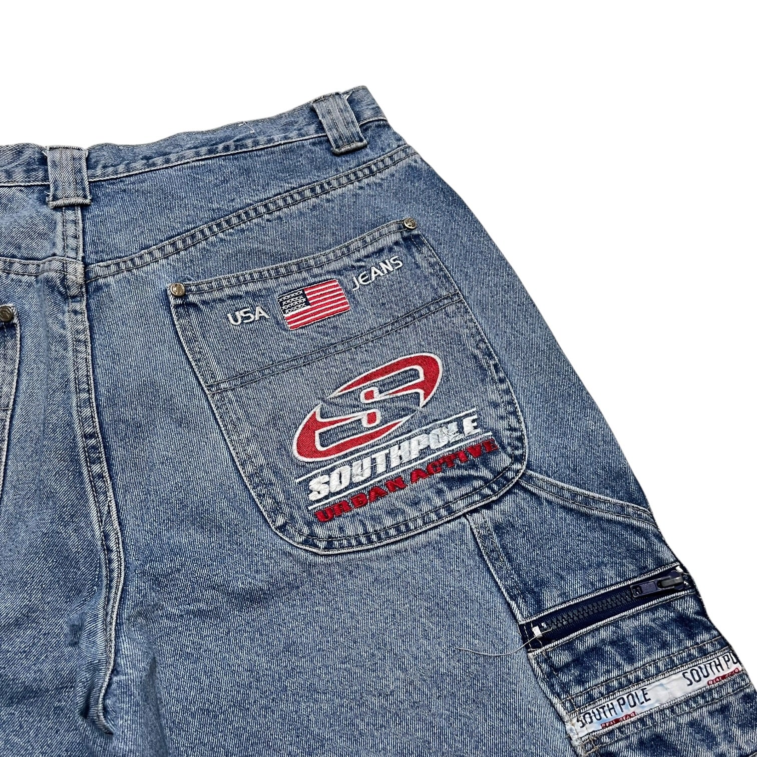 90s Southpole Embroidered Jorts
