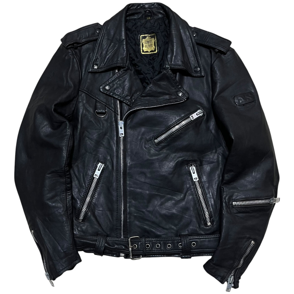 80s IXS Jofama Petroff Type Leather Jacket