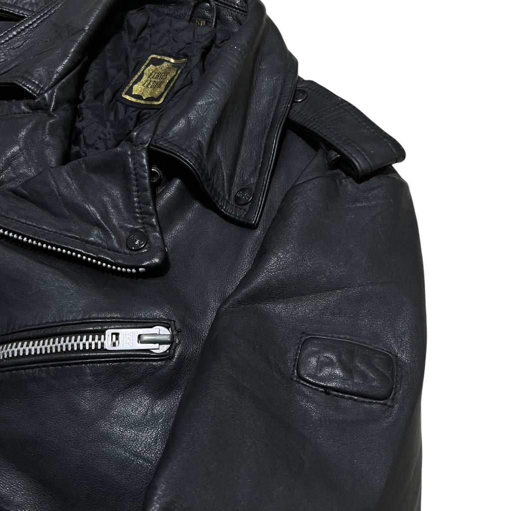 80s IXS Jofama Petroff Type Leather Jacket