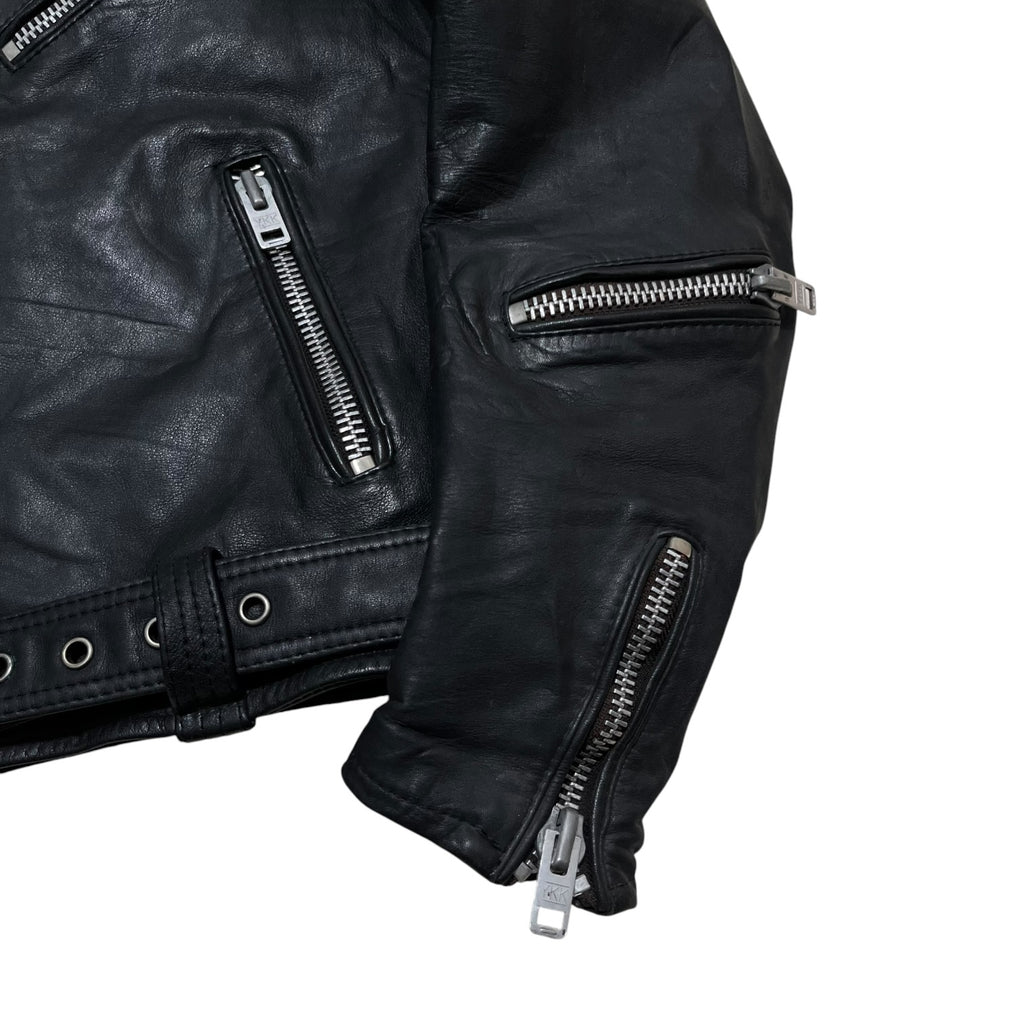 80s IXS Jofama Petroff Type Leather Jacket