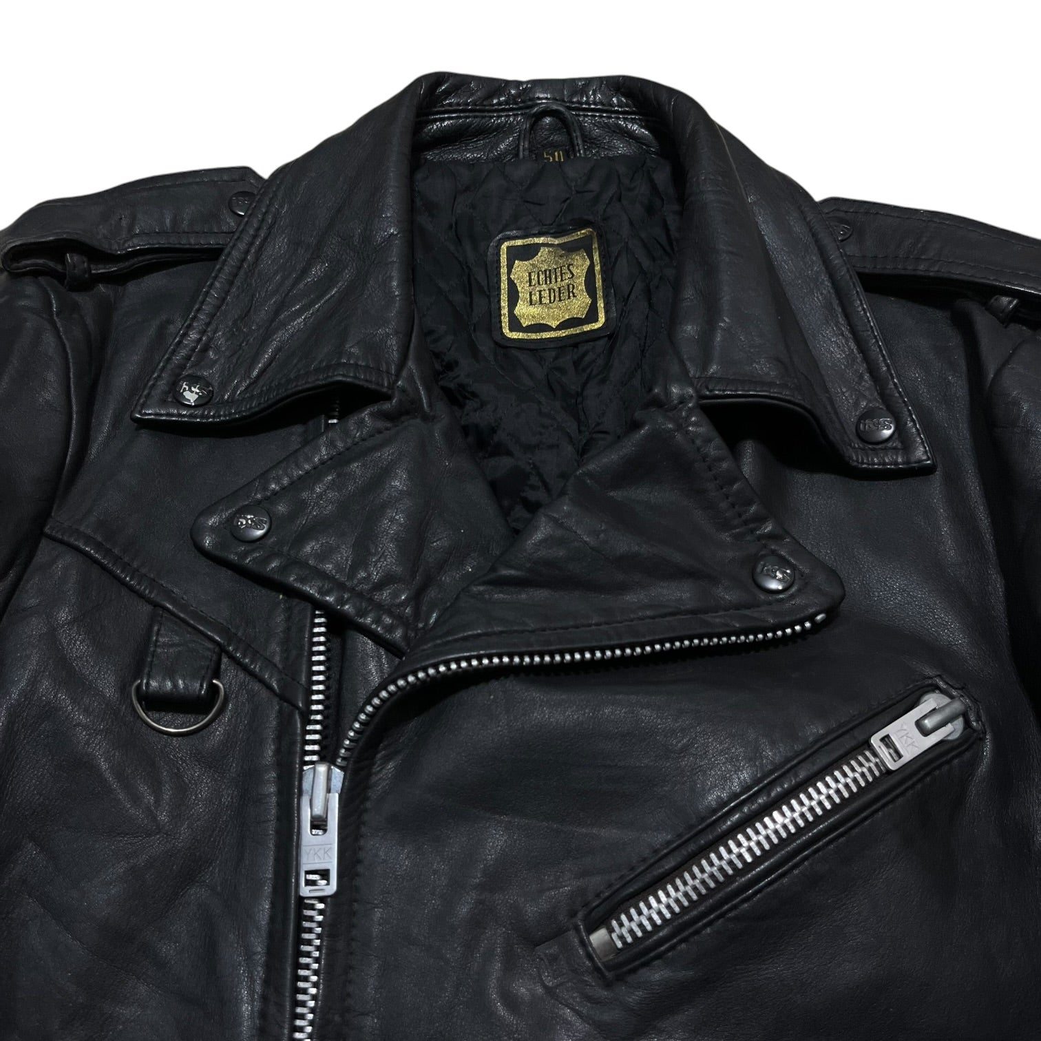 80s IXS Jofama Petroff Type Leather Jacket