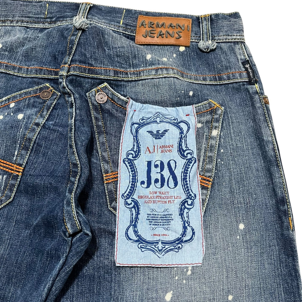 2000s Armani Baggy Jeans