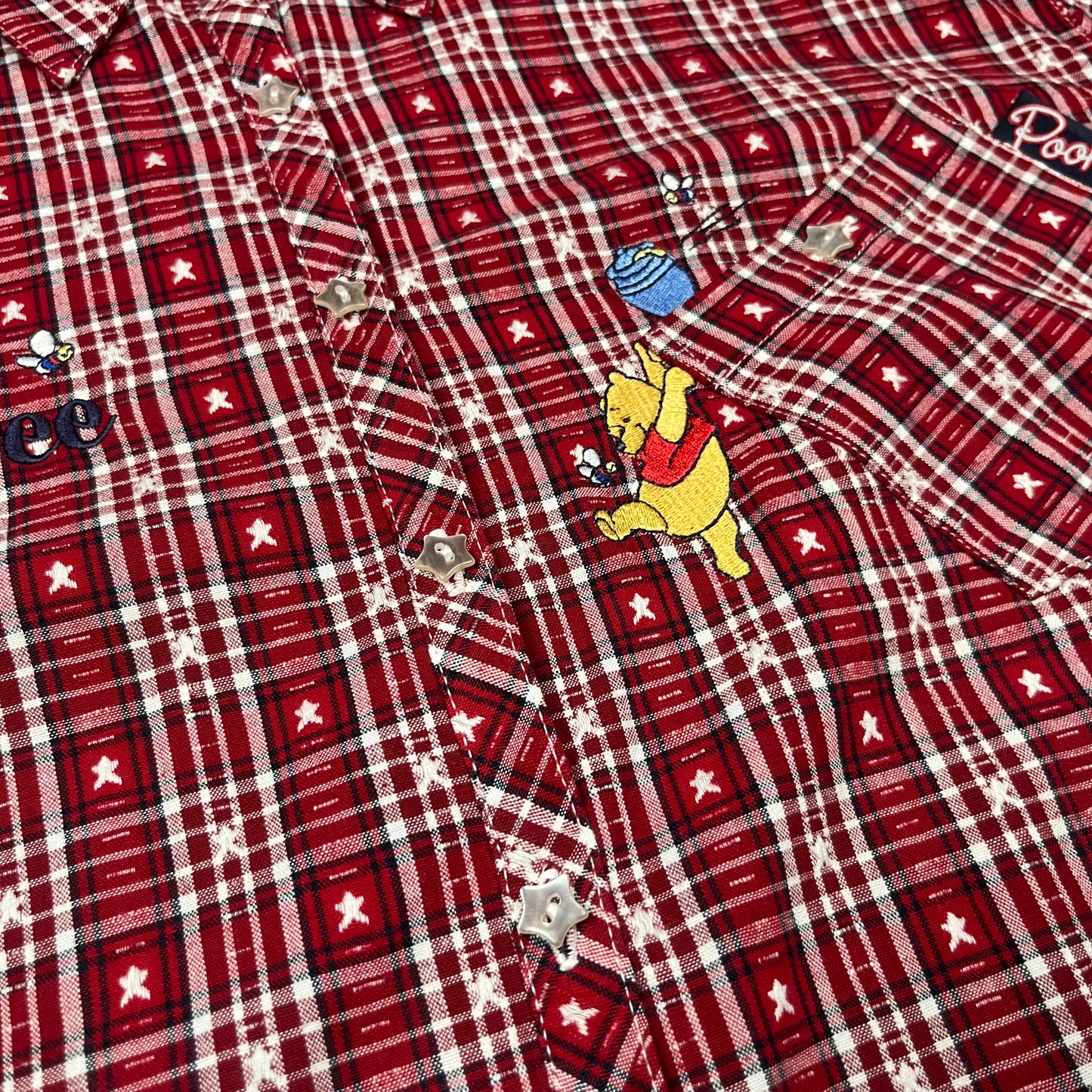 90s Winnie The Pooh Button Up