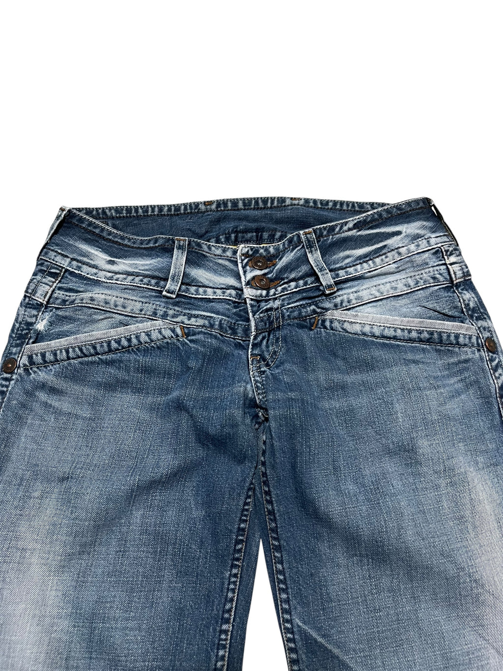 2000s Pepe Jeans Lowrise Slim Bootcut Jeans (31x30)