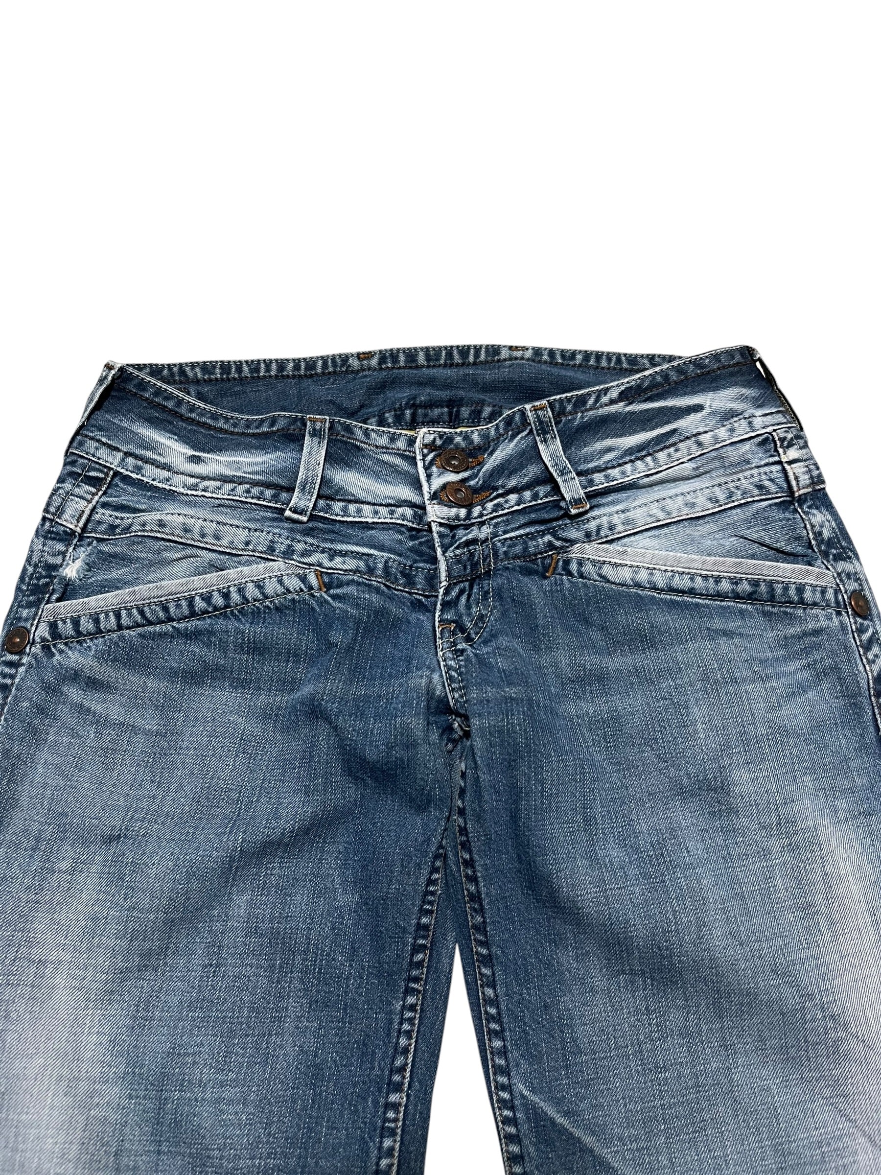 2000s Pepe Jeans Lowrise Slim Bootcut Jeans (31x30)