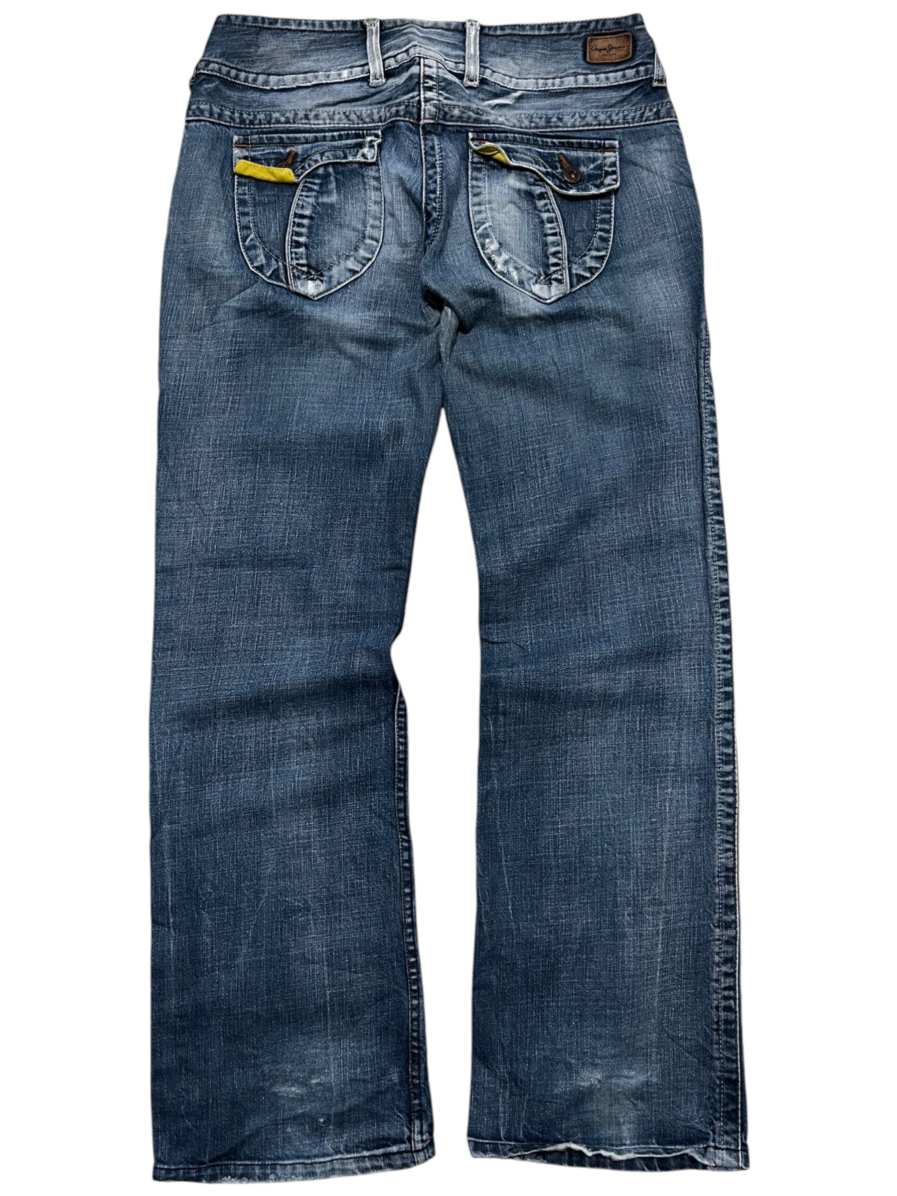 2000s Pepe Jeans Lowrise Slim Bootcut Jeans (31x30)