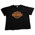 90s Harley Davidson Super Boxy Cropped Tee