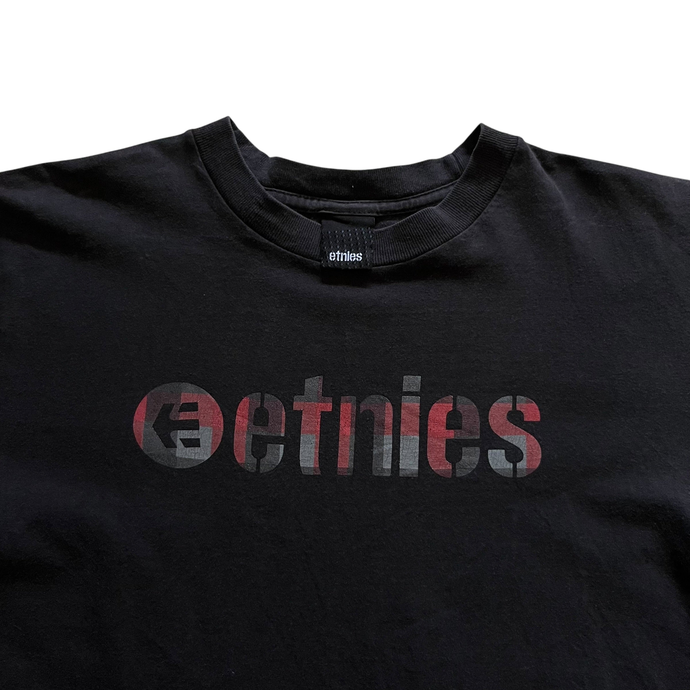 2000s Etnies Checkered Logo Tee