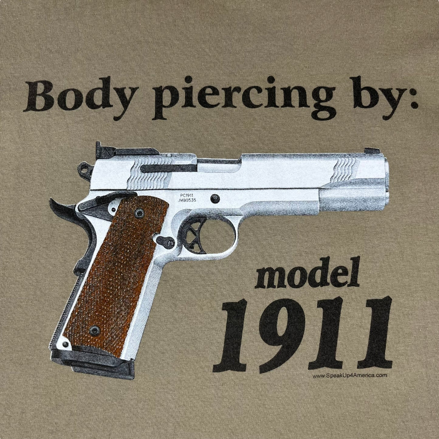 Vintage Body Piercing By 1911 Tee