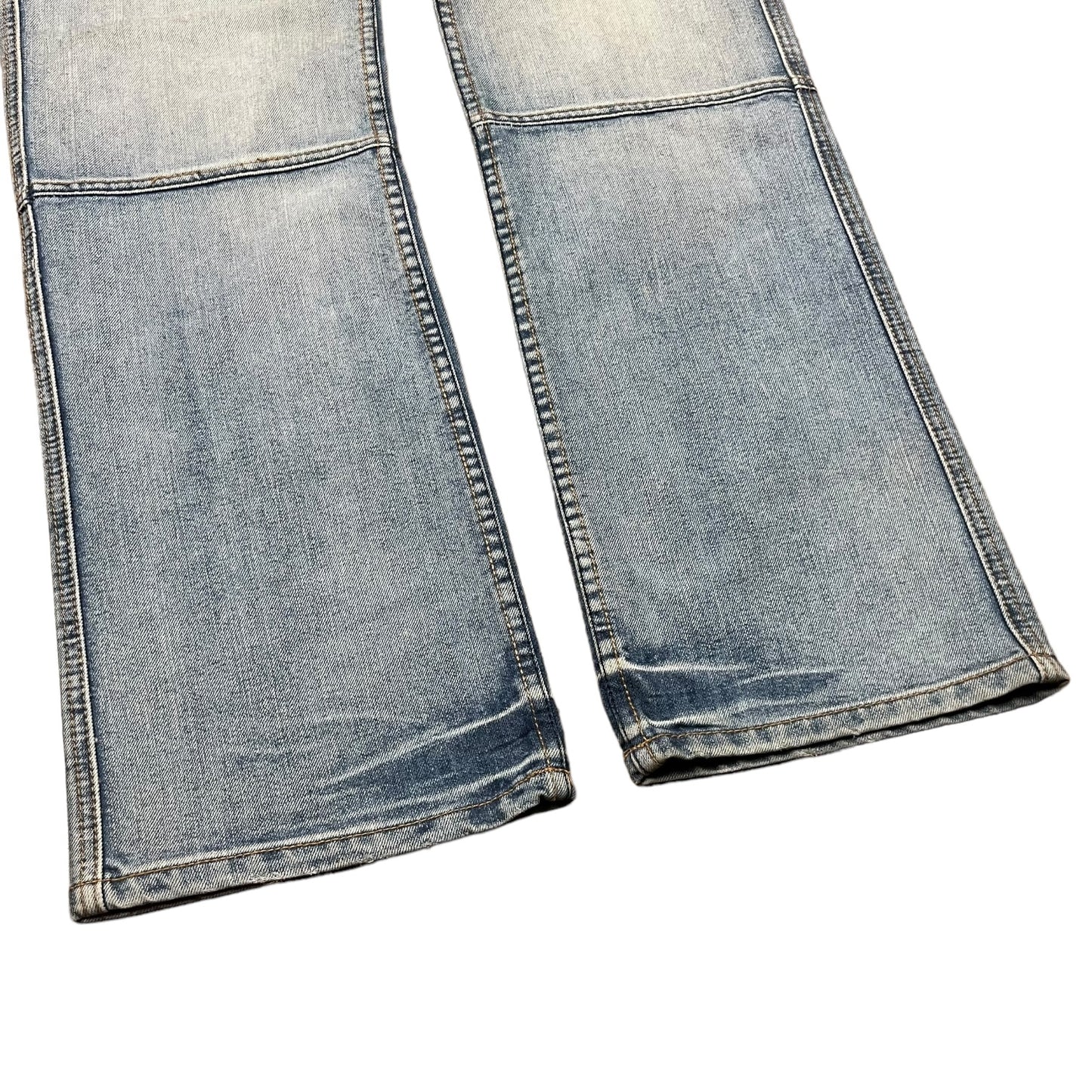 Southern Acid Wash Flared Jeans