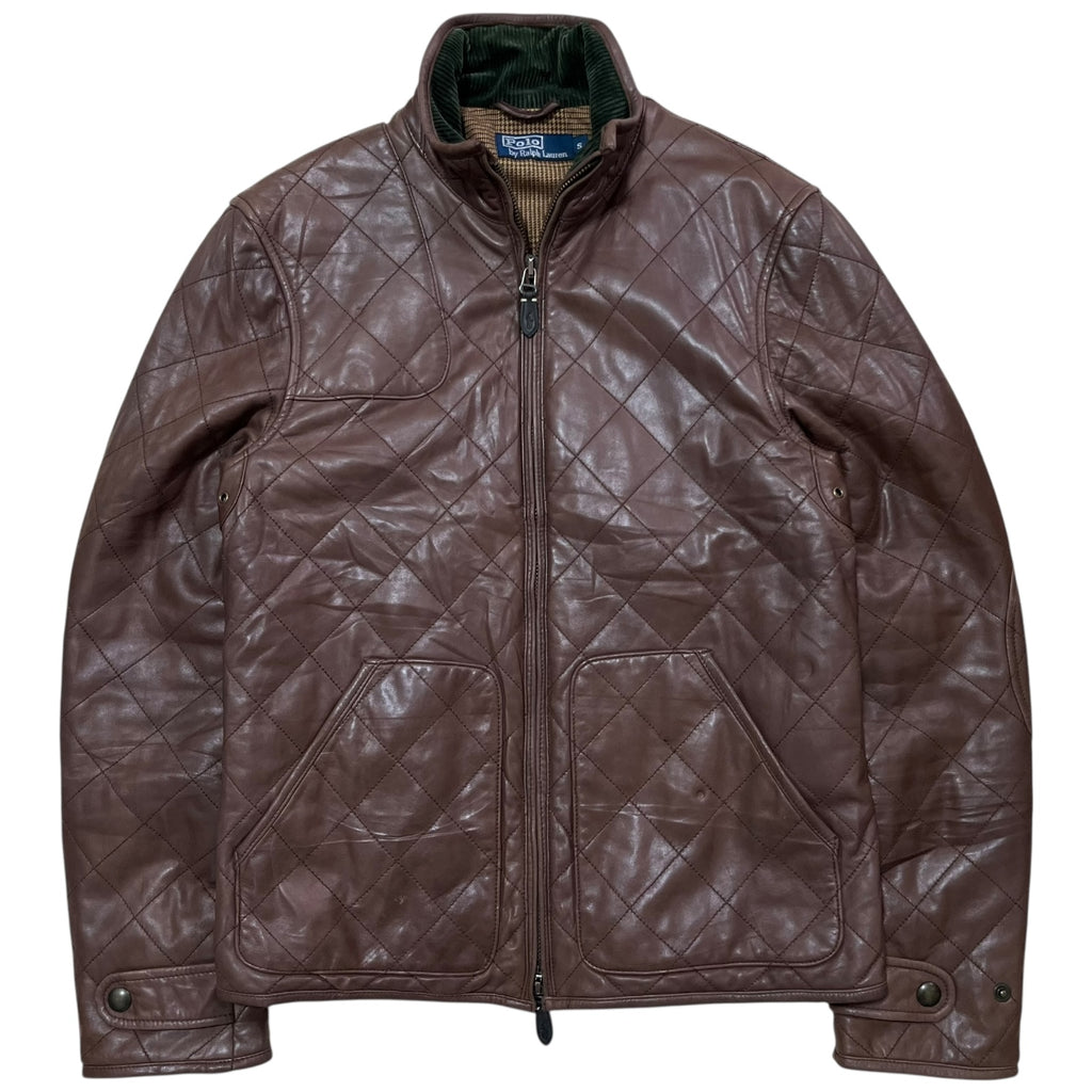 2000s Ralph Lauren Quilted Leather Jacket