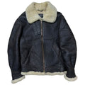 90s B-3 Sheepskin Shearling Bomber Jacket