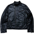 2000s Calvin Klein Leather Biker Jacket