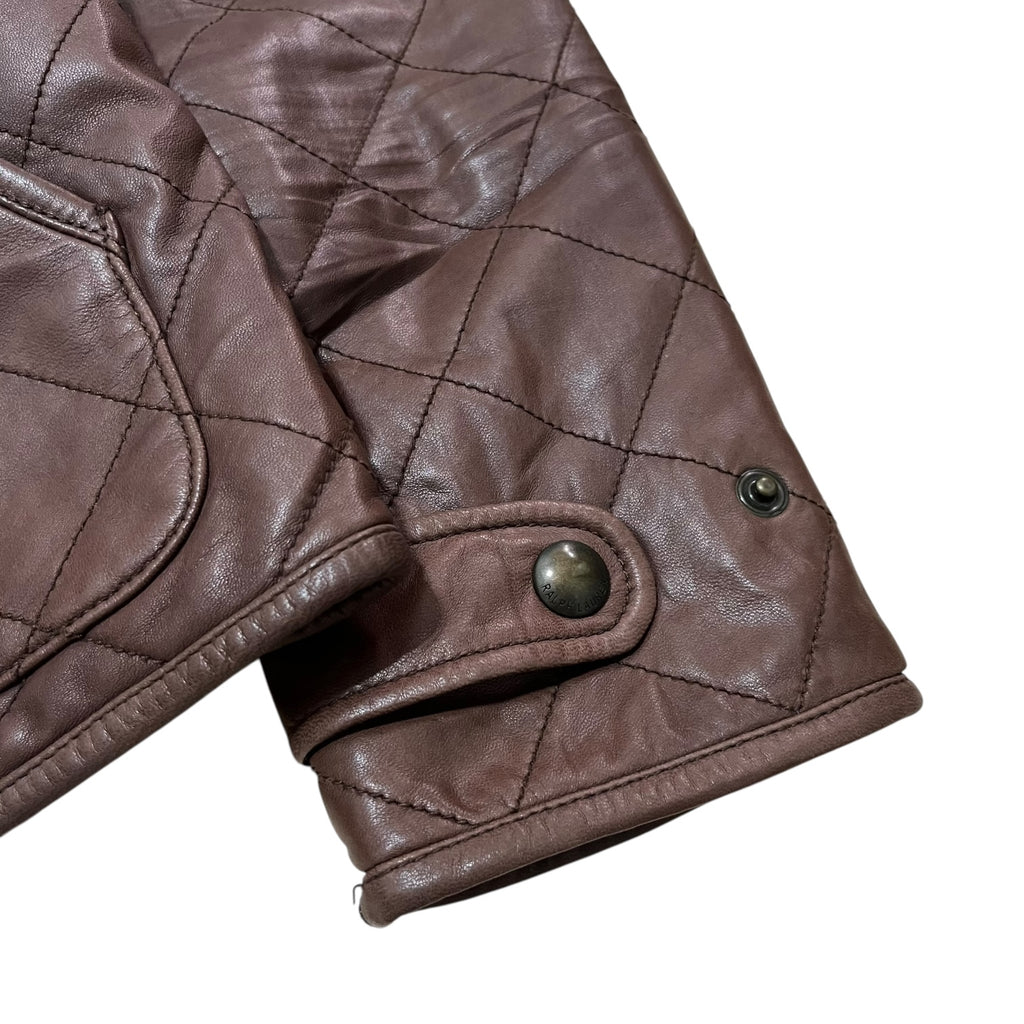 2000s Ralph Lauren Quilted Leather Jacket