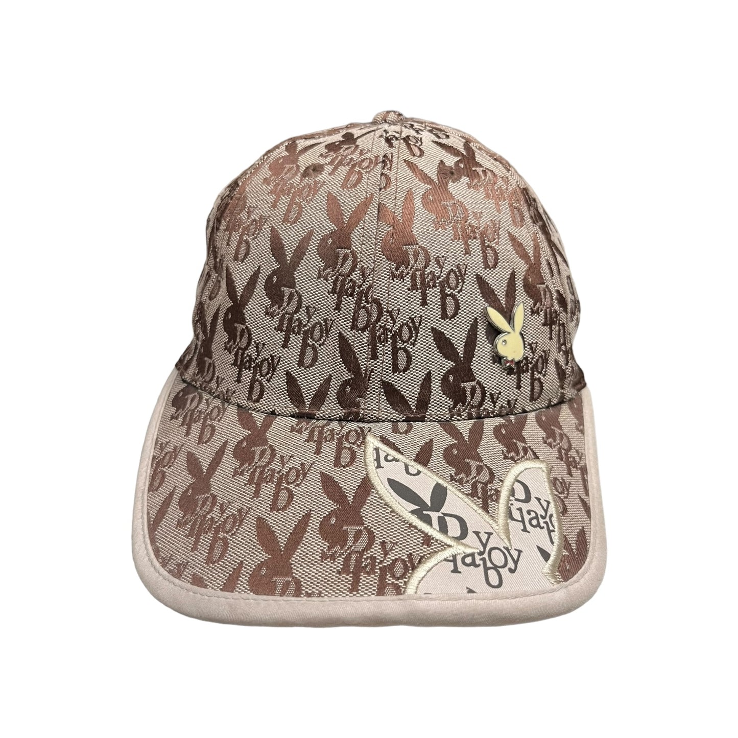 Y2K Playboy Monogram Hat