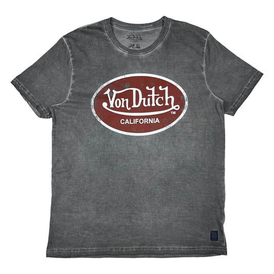 Y2k Von Dutch Stonewashed Tee