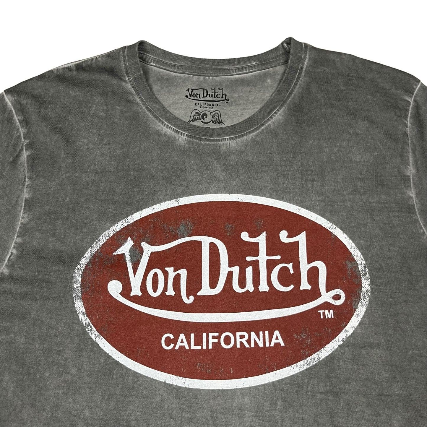 Y2k Von Dutch Stonewashed Tee