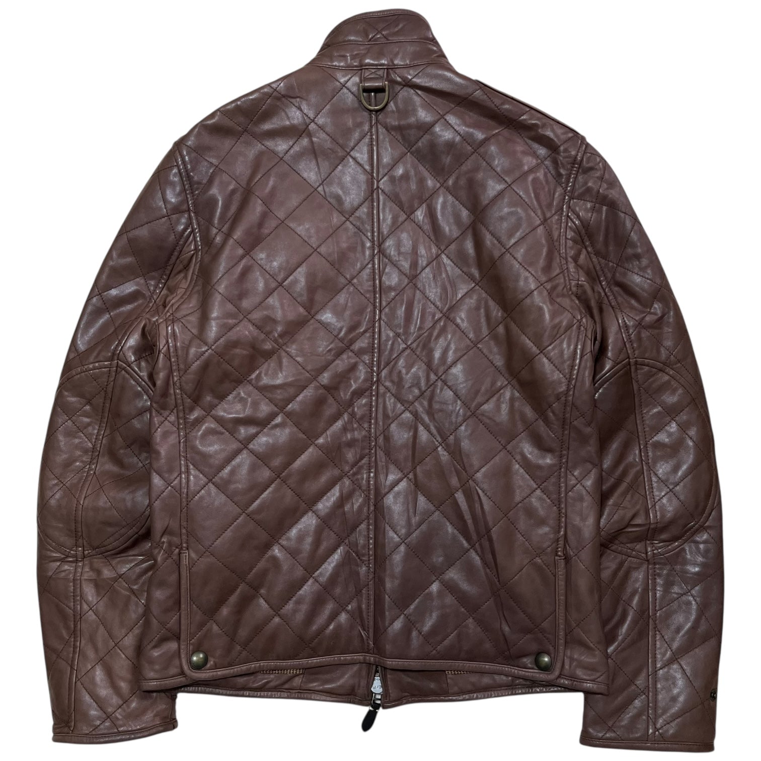 2000s Ralph Lauren Quilted Leather Jacket