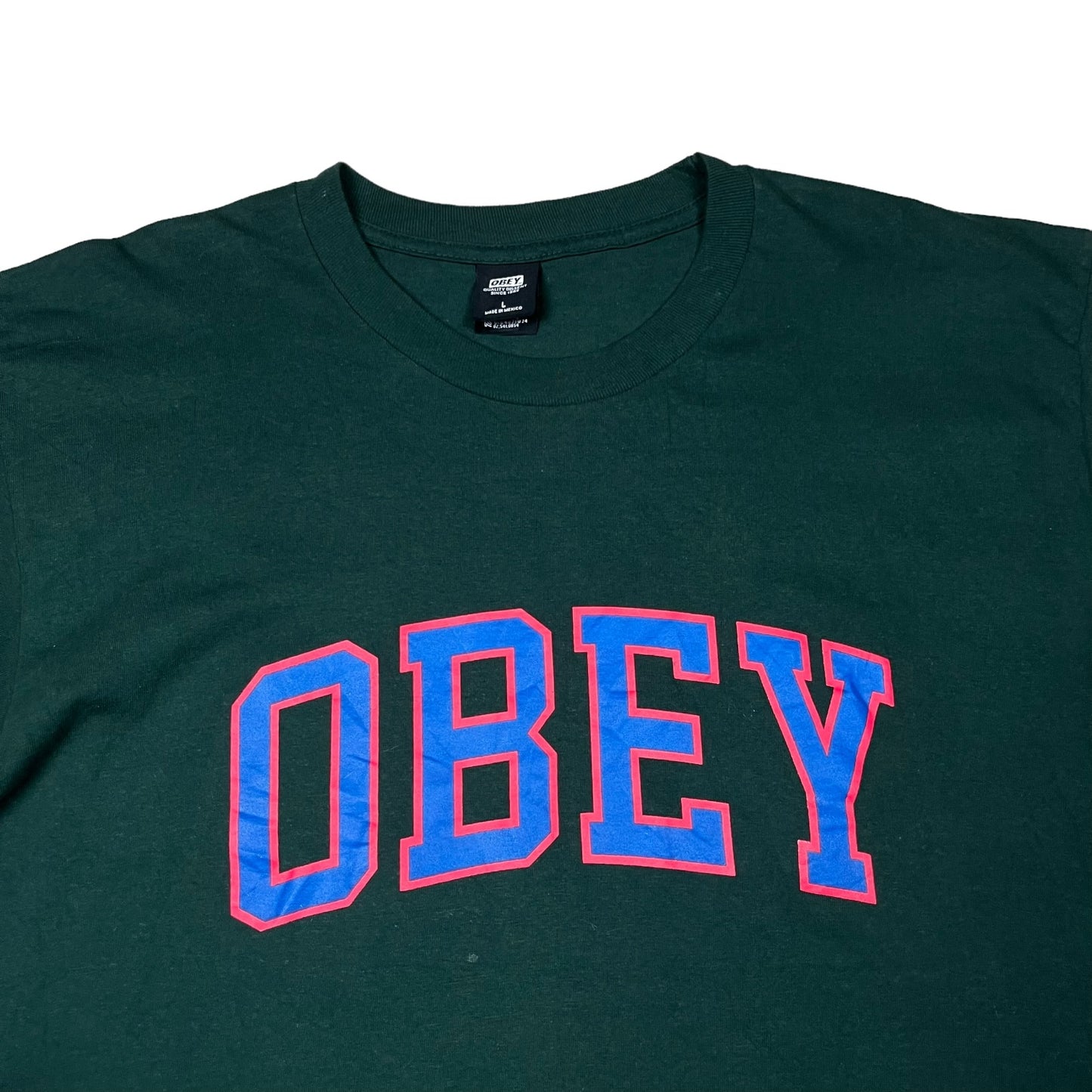 00s Obey Spellout Tee