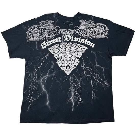 Y2k Stree Division Thunder Tee