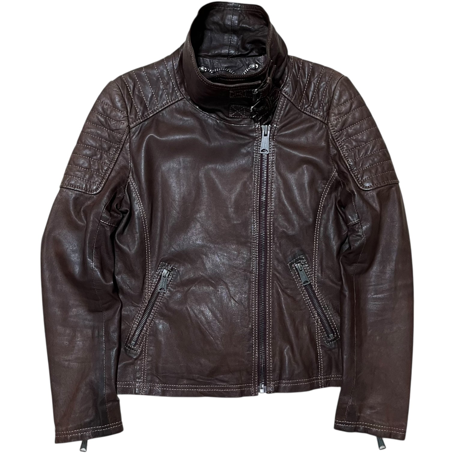 90s Women’s Schott Perfecto Leather Biker Jacket