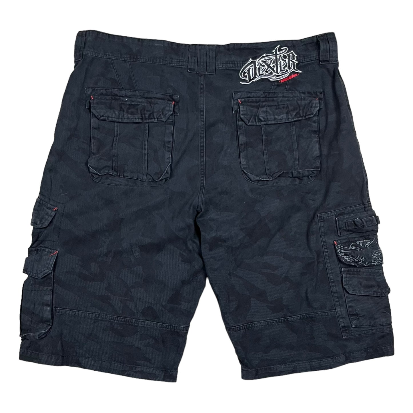 Y2K Dexter Camo Cargo Shorts