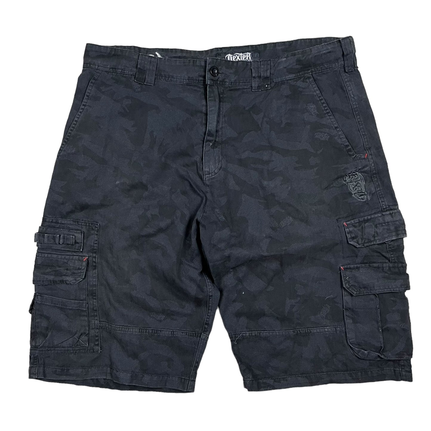 Y2K Dexter Camo Cargo Shorts