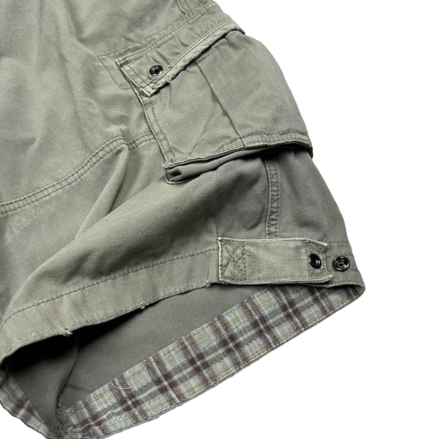 Vintage Military Cargo Shorts