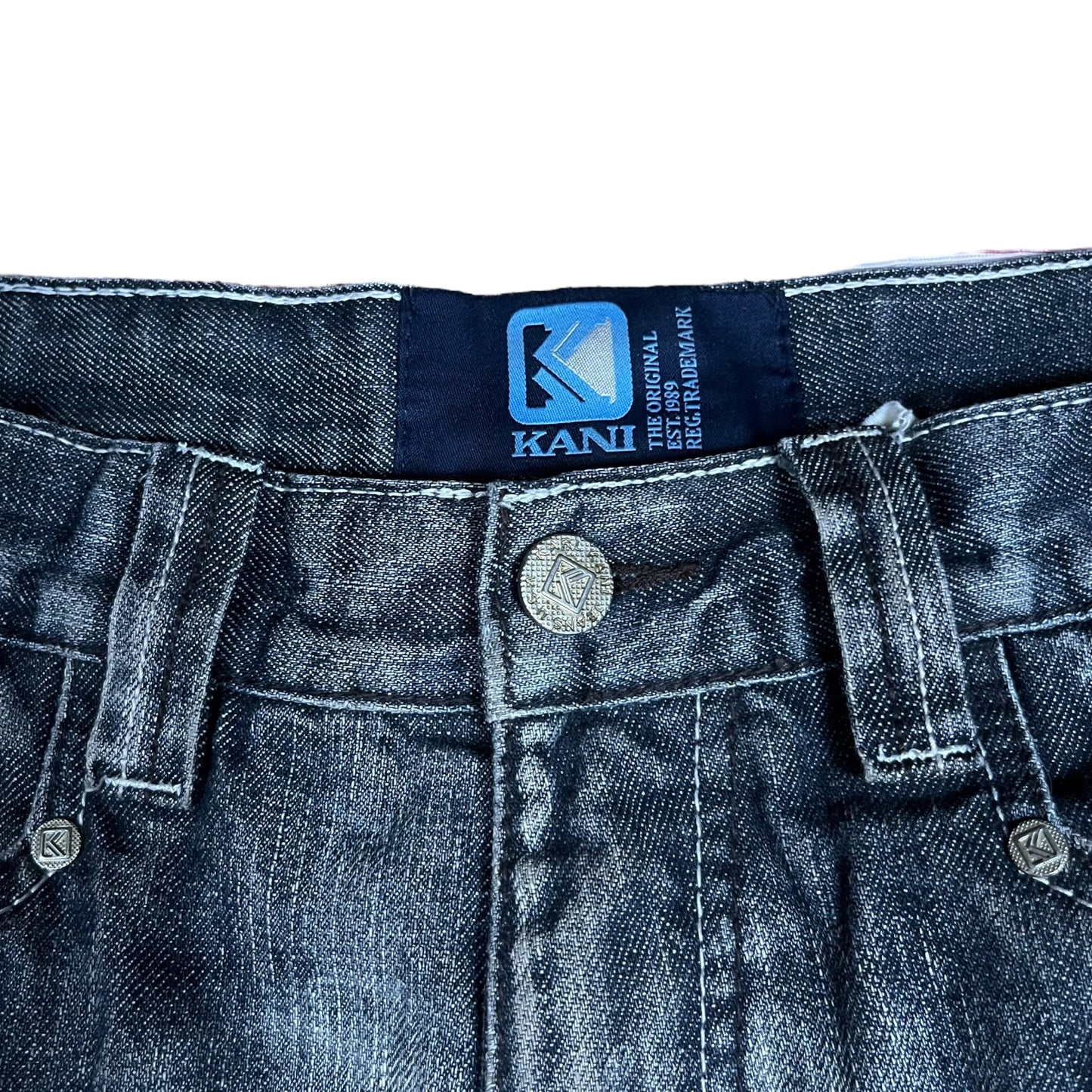 Y2k Karl Kani Spellout Baggy Jeans