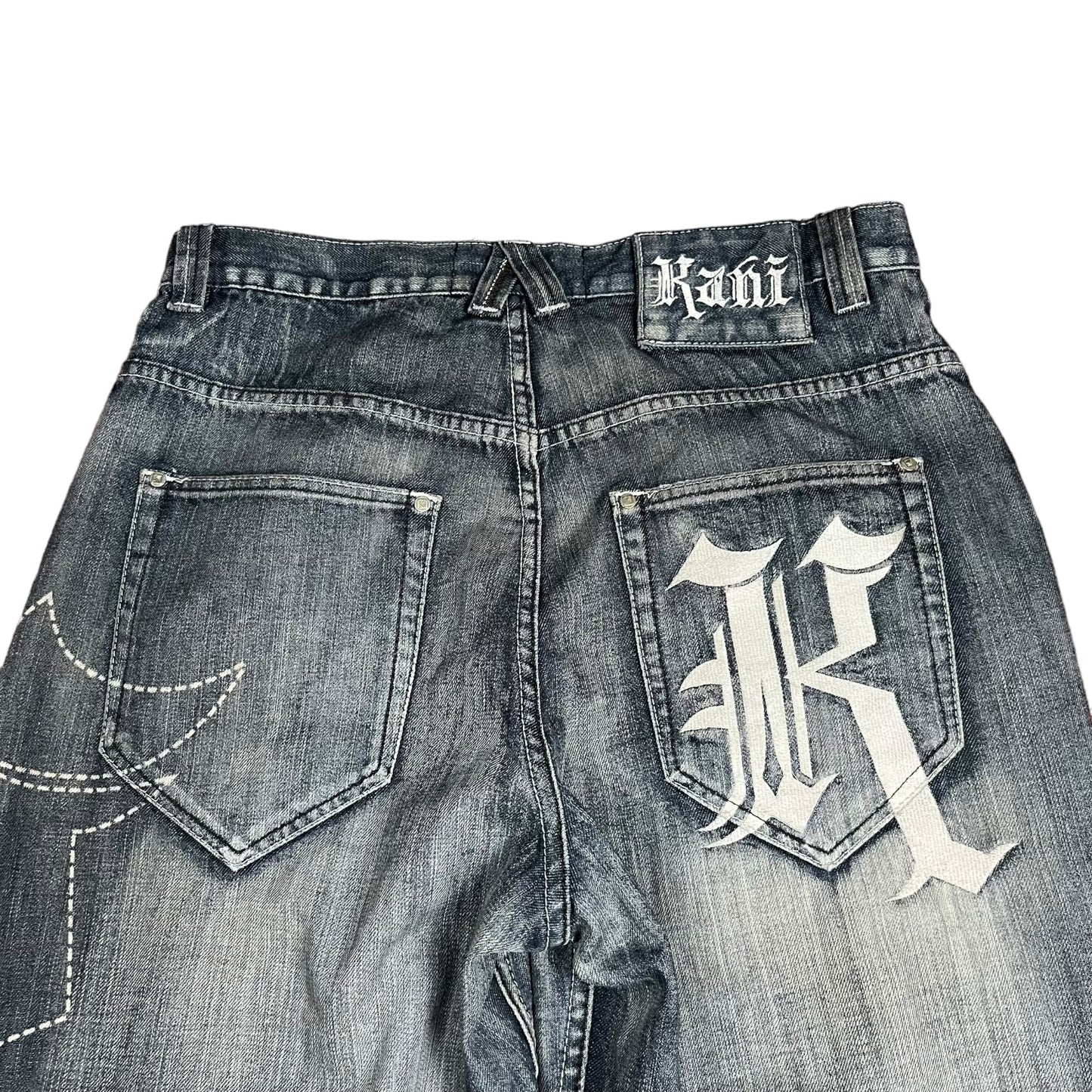 Y2k Karl Kani Spellout Baggy Jeans