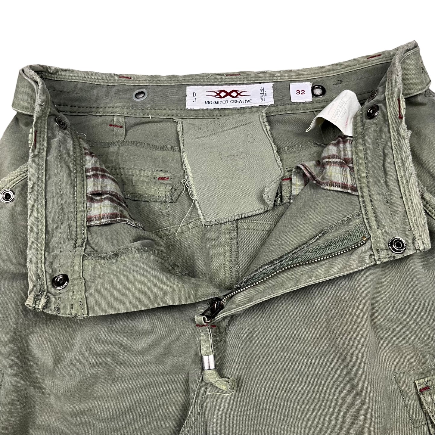 Vintage Military Cargo Shorts