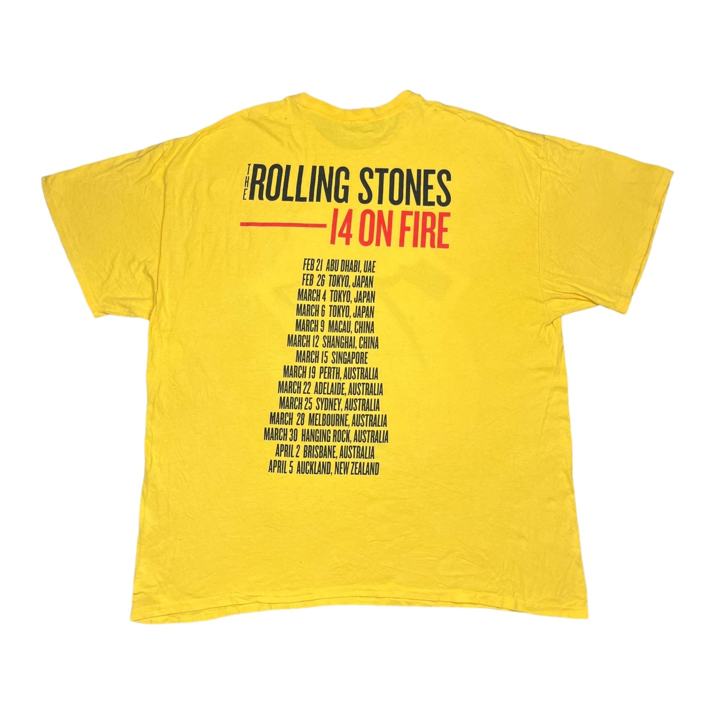 2014 Rolling Stones Tour Tee