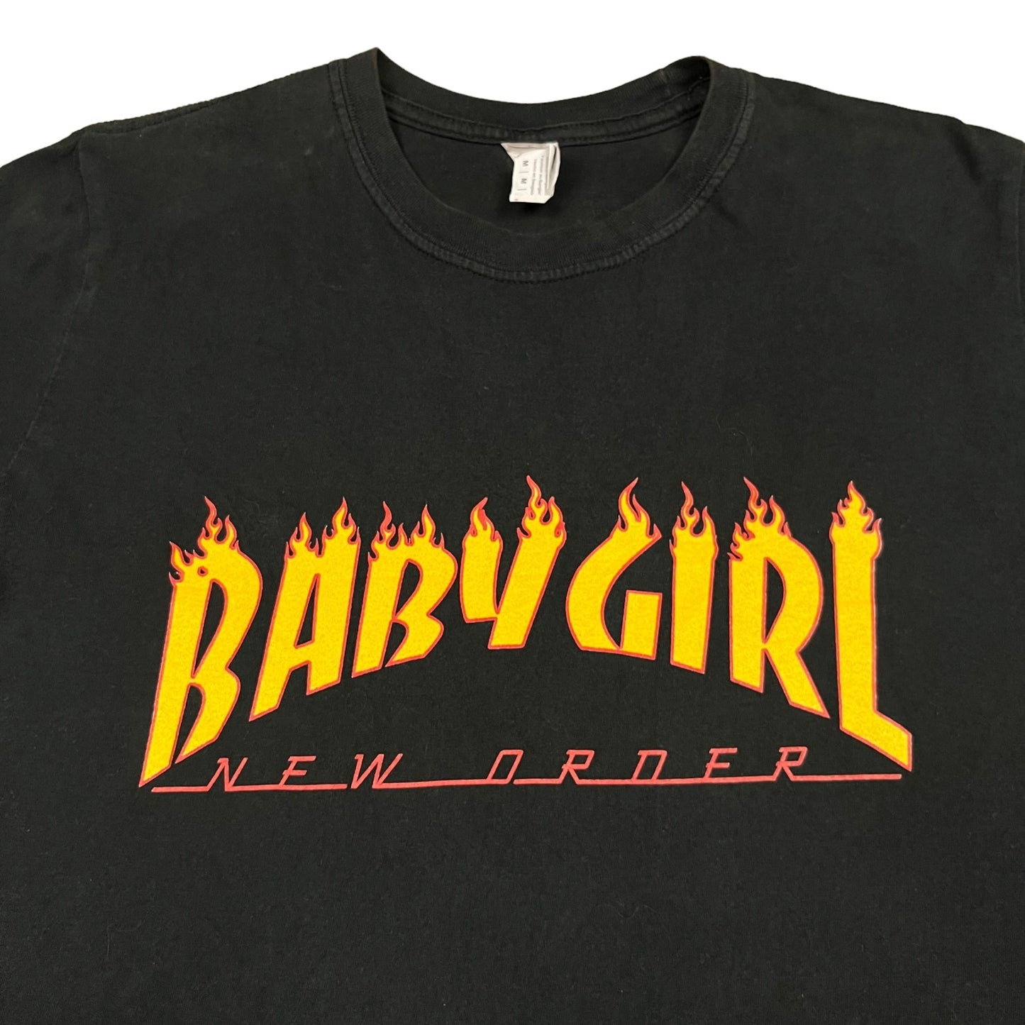 Y2K Baby Girl Thrasher Logo Tee