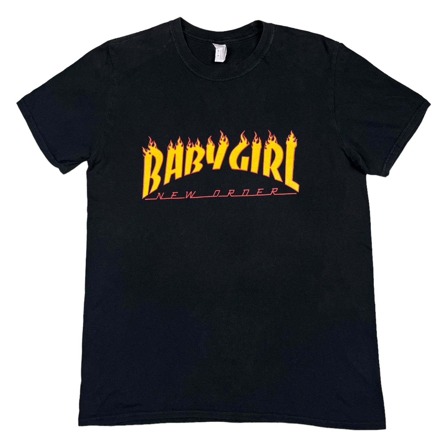 Y2K Baby Girl Thrasher Logo Tee