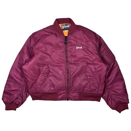 Vintage Schott Nyc Ma-1 Bomber