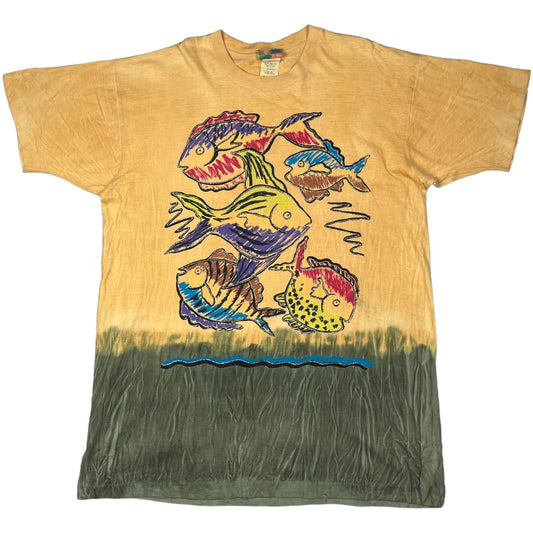 90s Fish Tie-Dye Tee