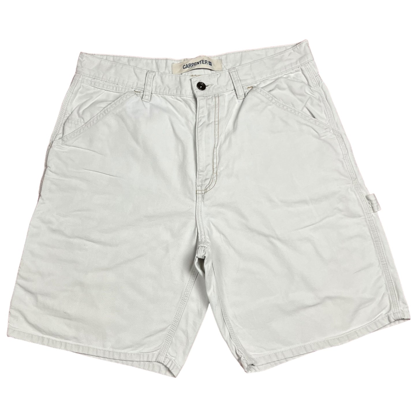 Vintage Gap White Carpenter Shorts