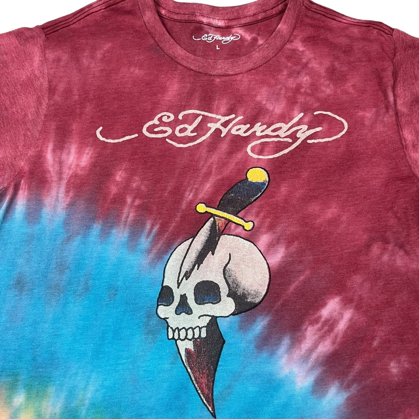 Ed Hardy Tie-Dye Tee