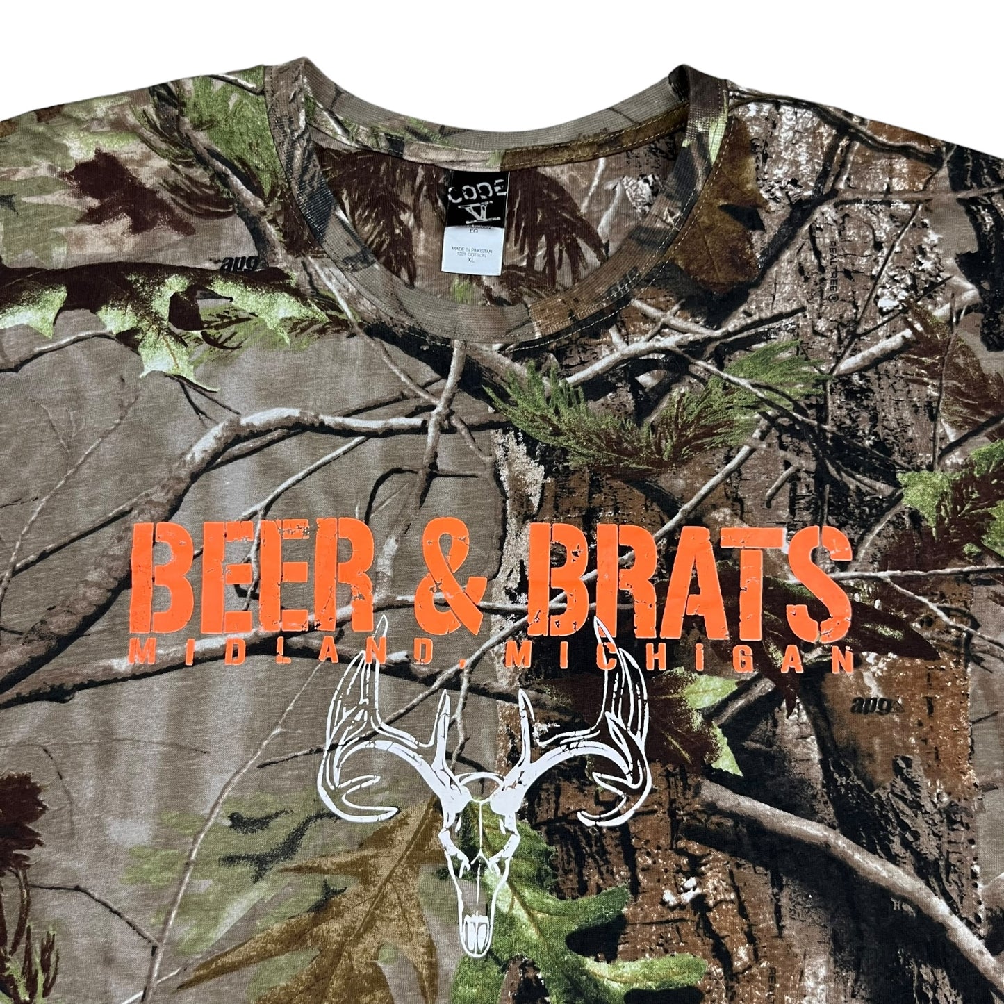 00s Beer & Brats Real Tree Tee