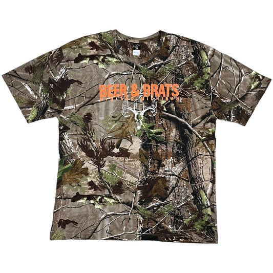 00s Beer & Brats Real Tree Tee