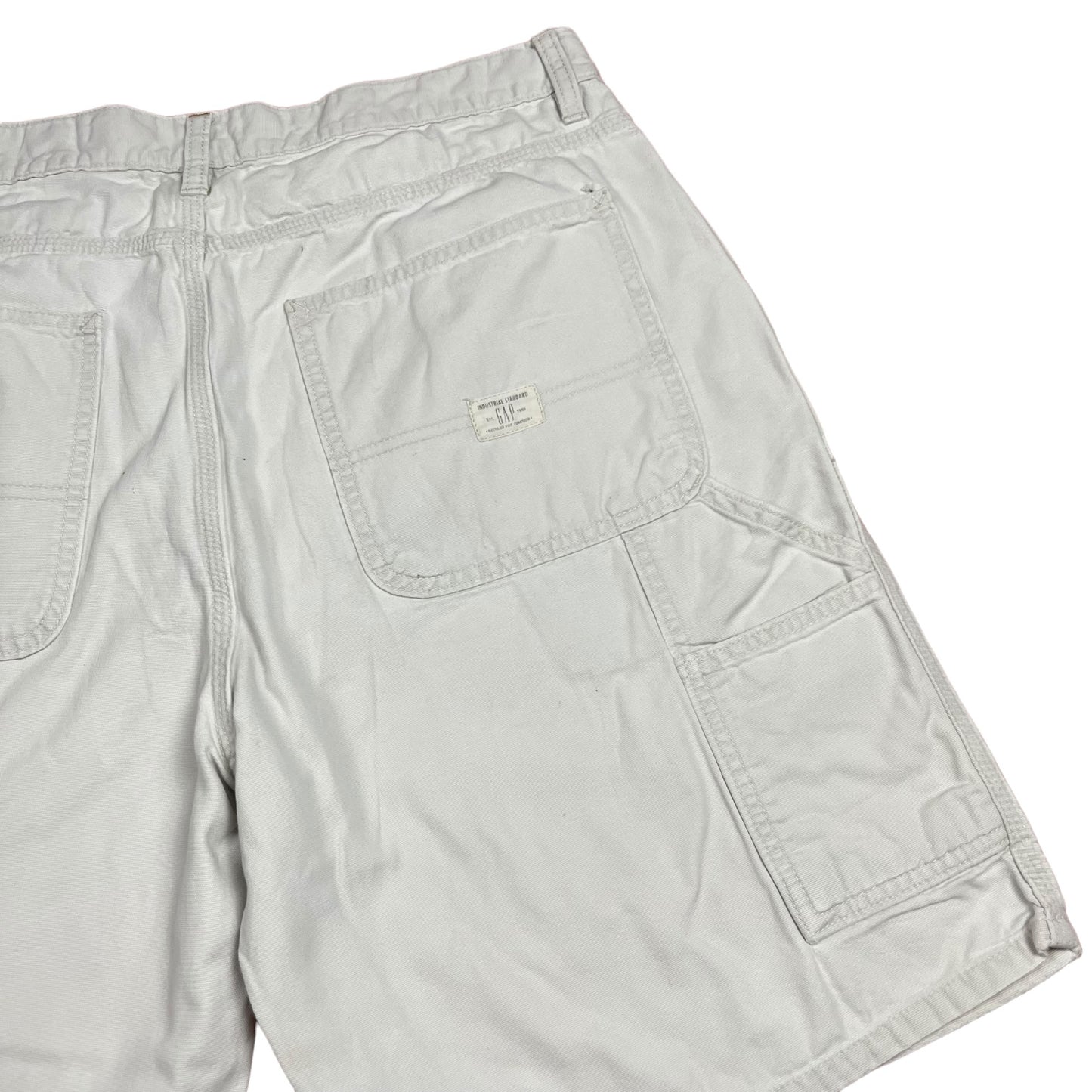 Vintage Gap White Carpenter Shorts